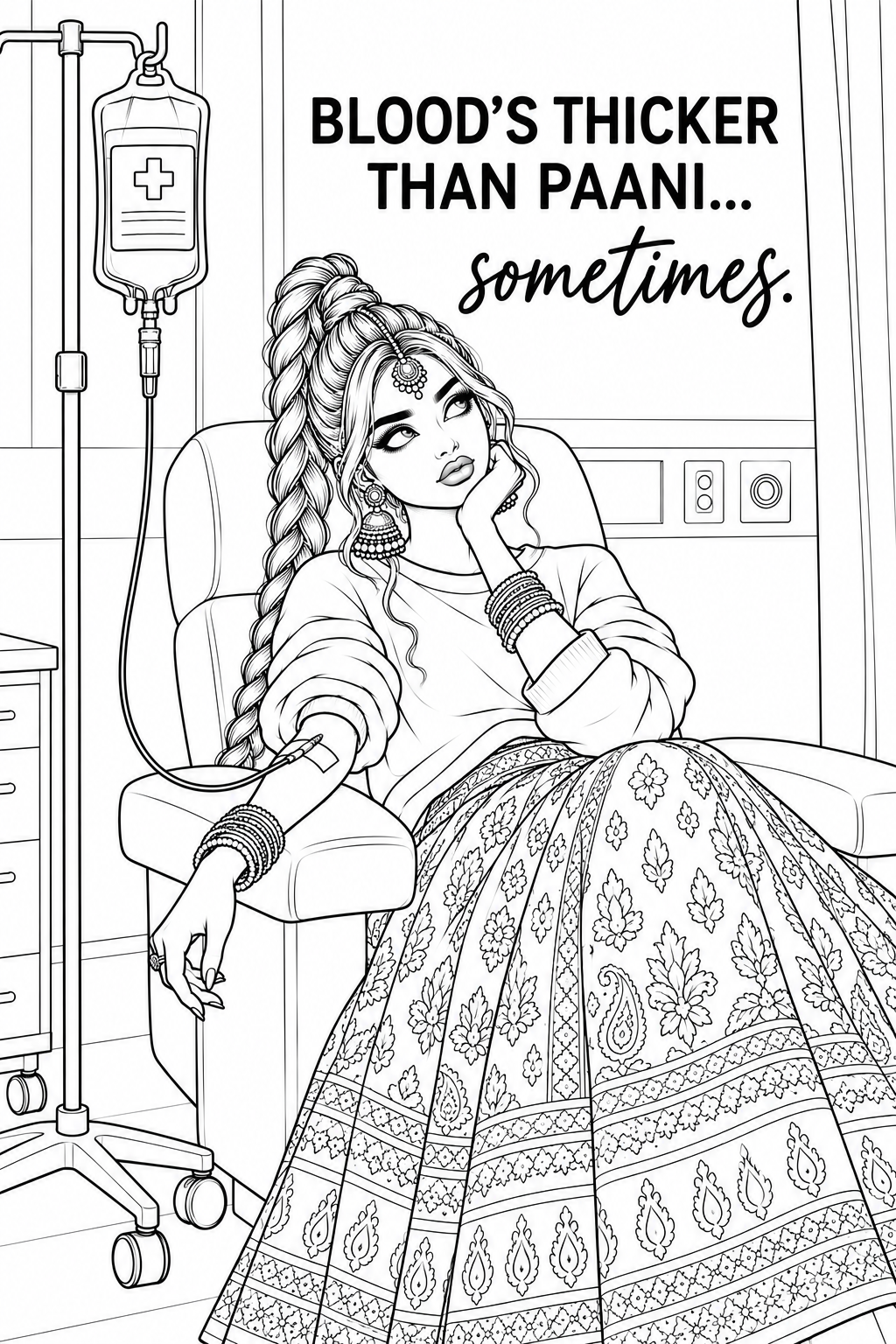 Chai & Bakwaas - The Original Colouring Book