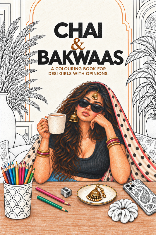 Chai & Bakwaas - The Original Colouring Book